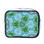 Forest Kaleidoscope Pattern Mini Toiletries Bag (One Side) Front