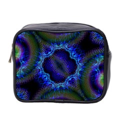 Kaleidoscope Art Pattern Ornament Mini Toiletries Bag (two Sides) by Wegoenart