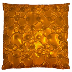 Bubbles Circles Template Texture Standard Flano Cushion Case (two Sides)