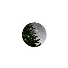Christmas Fir Tree Mockup Star 1  Mini Buttons by Wegoenart