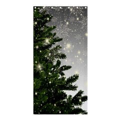 Christmas Fir Tree Mockup Star Shower Curtain 36  X 72  (stall)  by Wegoenart