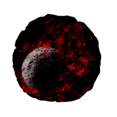 Planet Explode Space Universe Standard 15  Premium Flano Round Cushions