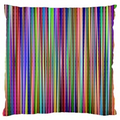 Striped Stripes Abstract Geometric Standard Flano Cushion Case (two Sides) by Wegoenart