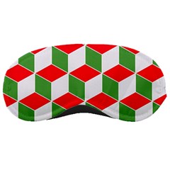 Christmas Abstract Background Sleeping Masks