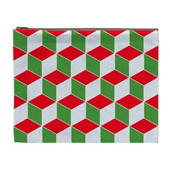 Christmas Abstract Background Cosmetic Bag (XL)