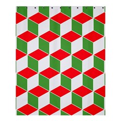 Christmas Abstract Background Shower Curtain 60  x 72  (Medium) 