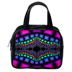 Fractal Art Artwork Digital Art Classic Handbag (one Side) by Wegoenart