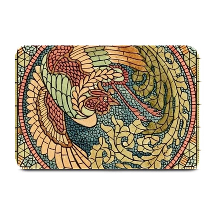 Wings Feathers Cubism Mosaic Plate Mats