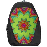 Abstract Art Abstract Background Green Backpack Bag Front