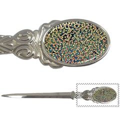 Background Cubism Mosaic Vintage Letter Opener