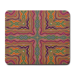 Abstract Design Abstract Art Orange Large Mousepads