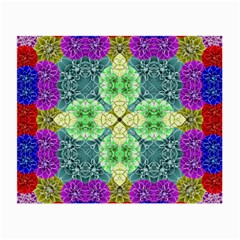 Flower Design Design Artistic Small Glasses Cloth by Wegoenart