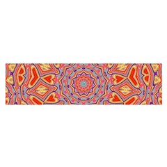 Art Abstract Background Satin Scarf (oblong)