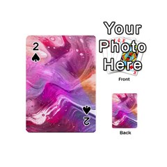 Background Art Abstract Watercolor Playing Cards 54 (Mini)