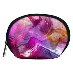 Background Art Abstract Watercolor Accessory Pouch (Medium)