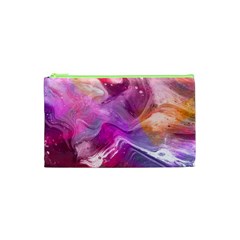 Background Art Abstract Watercolor Cosmetic Bag (XS)