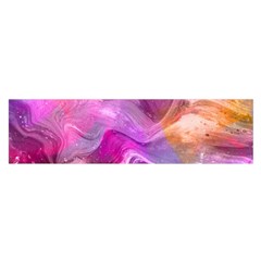 Background Art Abstract Watercolor Satin Scarf (Oblong)