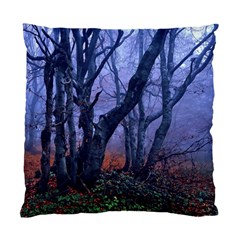 Beeches Autumn Foliage Forest Tree Standard Cushion Case (one Side) by Wegoenart