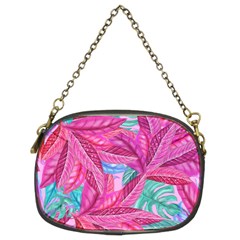 Leaves Tropical Reason Stamping Chain Purse (two Sides) by Wegoenart