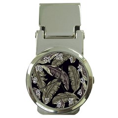 Jungle Leaves Tropical Pattern Money Clip Watches by Wegoenart