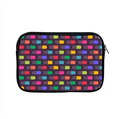 Background Colorful Geometric Apple Macbook Pro 15  Zipper Case by Wegoenart