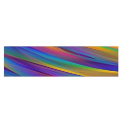 Colorful Background Satin Scarf (oblong)