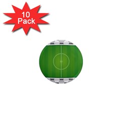 Background Sports Soccer Football 1  Mini Magnet (10 Pack)  by Wegoenart