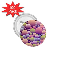 Abstract Background Circle Bubbles 1 75  Buttons (100 Pack)  by Wegoenart