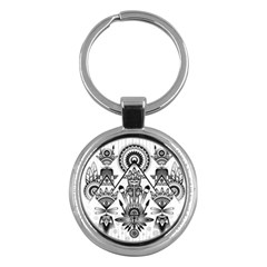 Ancient Parade Ancient Civilization Key Chains (round)  by Wegoenart