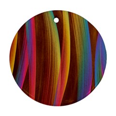 Abstract Background Colorful Ornament (round)