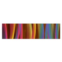 Abstract Background Colorful Satin Scarf (oblong)
