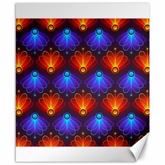 Light Background Colorful Abstract Canvas 8  X 10  by Wegoenart