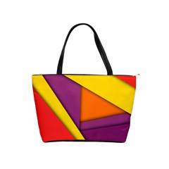 Background Abstract Classic Shoulder Handbag by Wegoenart