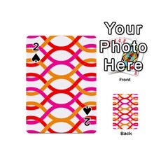 Art Background Abstract Playing Cards 54 (mini) by Wegoenart