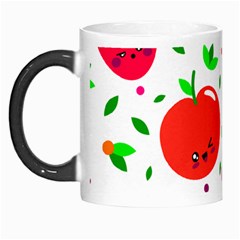 Pattern Fruit Fruits Orange Green Morph Mugs by Wegoenart