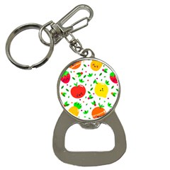 Pattern Fruit Fruits Orange Green Bottle Opener Key Chains by Wegoenart