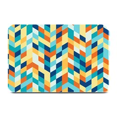 Geometric Retro Wallpaper Plate Mats by Wegoenart