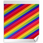 Rainbow Background Colorful Canvas 20  x 24  19.57 x23.15  Canvas - 1