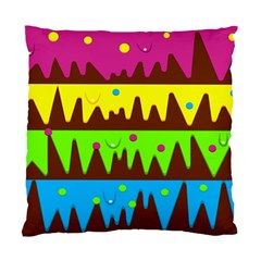 Illustration Abstract Graphic Standard Cushion Case (two Sides) by Wegoenart