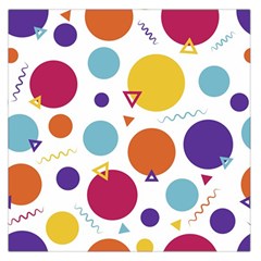 Background Background Polka Dot Large Satin Scarf (square) by Wegoenart