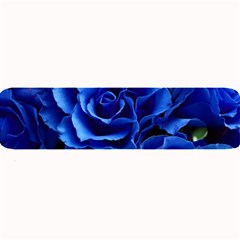 Blue Roses Flowers Plant Romance Large Bar Mats by Wegoenart