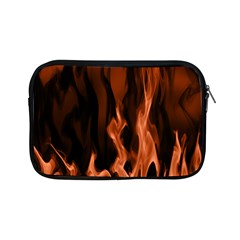 Smoke Flame Abstract Orange Red Apple Ipad Mini Zipper Cases by Wegoenart