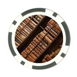 Books Bookshelf Classic Collection Poker Chip Card Guard Back