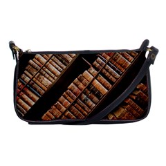 Books Bookshelf Classic Collection Shoulder Clutch Bag by Wegoenart