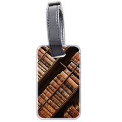 Books Bookshelf Classic Collection Luggage Tags (two Sides) by Wegoenart