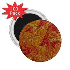 Texture Pattern Abstract Art 2.25  Magnets (100 pack) 