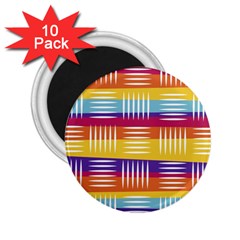 Art Background Abstract 2 25  Magnets (10 Pack) 