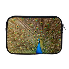 Peacock Plumage Bird Peafowl Apple Macbook Pro 17  Zipper Case by Wegoenart