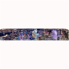 New York Manhattan Night Building Small Bar Mats by Wegoenart