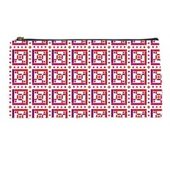 Background Abstract Square Pencil Cases